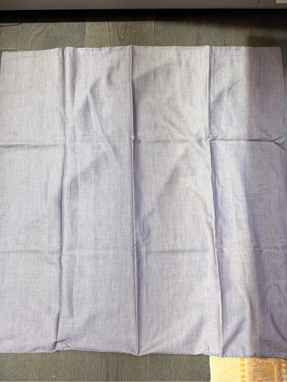 Set of Large Square Never Used Lavender Pillow Cases 30x30 - Picture 3 of 4